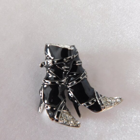 Ladies Rucinni - Boot designed Brooch - Picture 2 of 4
